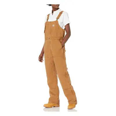 Carhartt Women's Weathered Duck Wildwood Bib Overalls (Regular and Plu