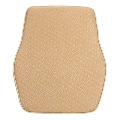 (Beige) Space Memory Car Functional Pillow Auto Head Pillow Cushion Travel Pillow