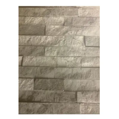 (Grey Brick Matt (12 pack)) White Black Grey Sparkle & Marble Shower Wall Panels PVC Bathroom Cl