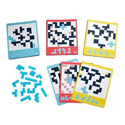 GDJ86 Blokus One-Player Travel, Fun and Challenging Strategy Kids and Adults, with Game Board, S