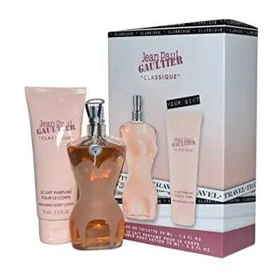 Jean Paul Gaultier Classique Gift Set 100ml EDT + 75ml Body Lotion