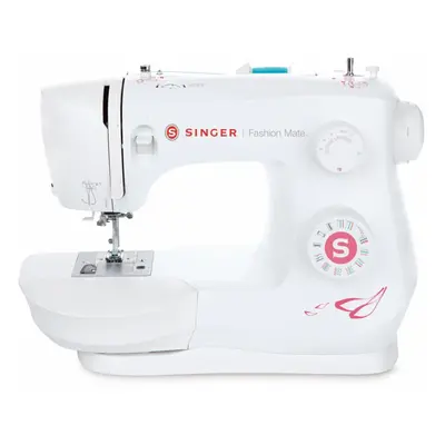 Singer Sewing Machine Fashion Mate White Compact Art and Craft Appliance