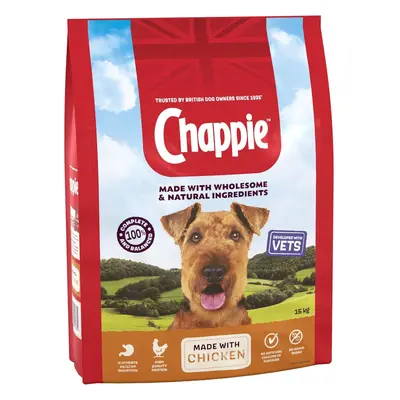 Chappie Dry Dog Food for Adult Dogs with Chicken and Wholegrain Cereal kg