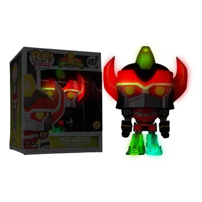 Megazord Glow In The Dark Exclusive Power Rangers + Pop Protector