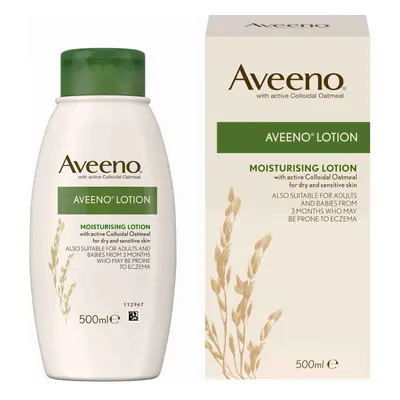 Aveeno Moisturising Lotion â 500ml | Body Moisturiser For Dry & Sensitive Skin