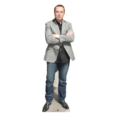 Star Cutouts Ltd CS860 Elon Musk Lifesize with Free Mini Cardboard Cutout Perfect Gift for Fans,