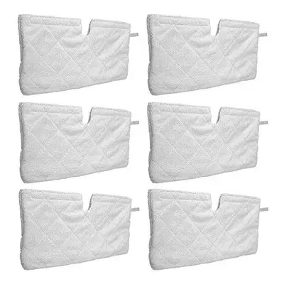 Microfibre Cover Pocket Pads for Shark Steam Cleaner Mop S2901, S3455, S3501 (Pack of 6)