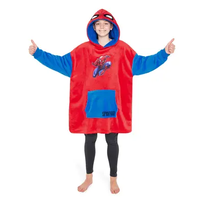 Marvel Spiderman Oversized Blanket Hoodie for Kids and Teens