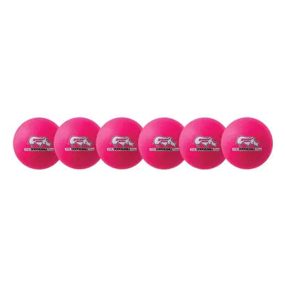 Champion Sports Rhino Skin Dodgeball (Set of Neon Pink 6"")