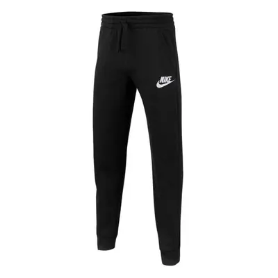 Nike Boy's NSW Club Jogger Fleece Pant Black/Black/White Medium