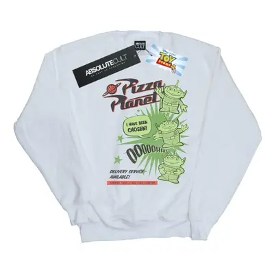 (3XL, White) Disney Mens Toy Story Pizza Planet Little Green Men Sweatshirt