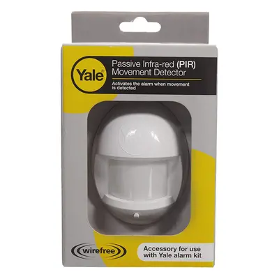 Yale B-HSA6020 Alarm Accessory Wire free PIR, Motion Activated, Accessory for HSA Alarms Includi