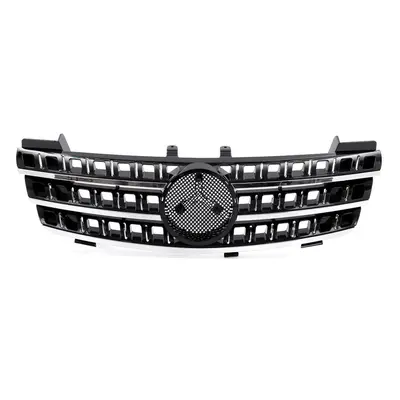 Glossy Front Hood Grill Grille For Mercedes Benz ML Class