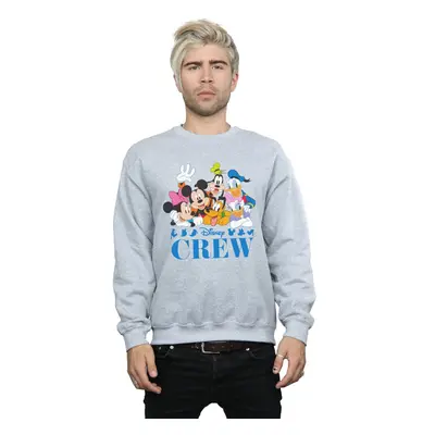 (3XL, Sports Grey) Disney Mens Mickey Mouse Disney Friends Sweatshirt