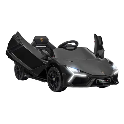 AIYAPLAY Lamborghini Revuelto Licensed Ride On Car, with Suspension, Black