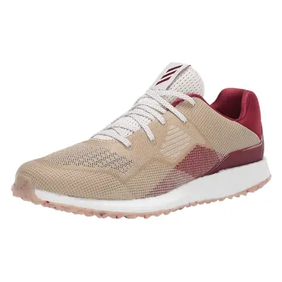 adidas Men's Crossknit DPR Golf Shoe Chalk White/Collegiate Burgundy/Alumina 9.5 Medium US