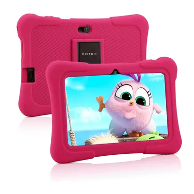 (Pink) Kid's Tablet PRIMOM K7 7-inch Android10 GB