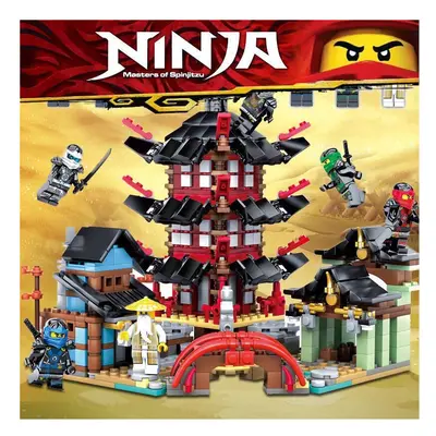 742pcs Ninjago Temple Building Block Toy Figure Model Kid Collection Boy Gift