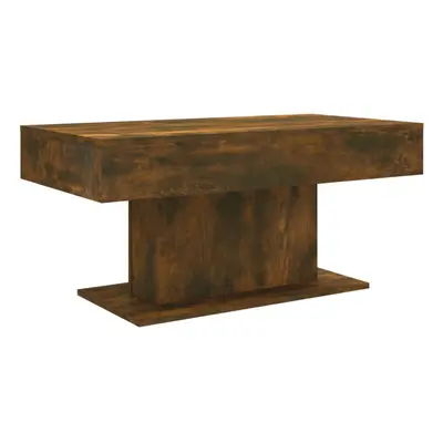 (smoked oak, 1) vidaXL Coffee Table Chipboard Couch End Center Accent Table Multi Colours