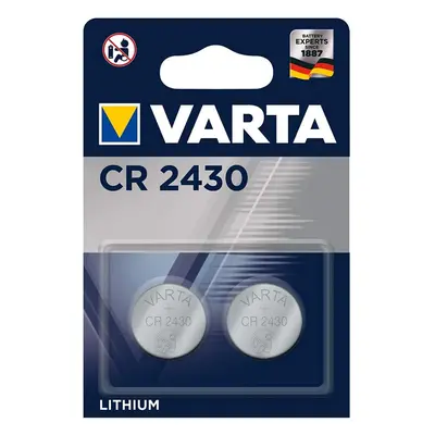 Varta CR2430 Lithium Coin Cell Battery (Pack of 2)