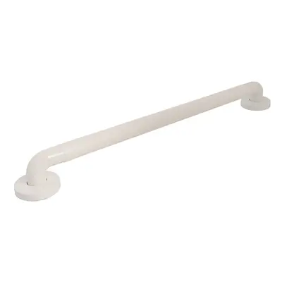 Straight Bathroom Grab Bar White 600mm