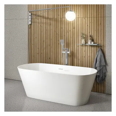 Freestanding Modern Double Ended Bath 1800mm - Duke By Voda Design