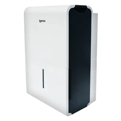 Igenix Portable Dehumidifier, Extracts Litres Per Day, White IG9830