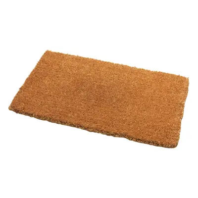 Addis Malton Door Mat with Highly Absorbent Plain Percent Pile, Natural Coir, Large, x cm