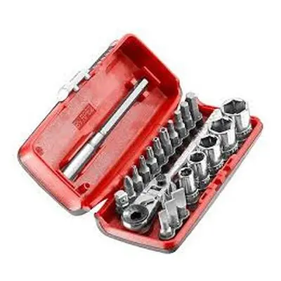 Facom R1PICO 1/4" Drive Flexi Ratchet, Screwdriver Bit & Socket Set