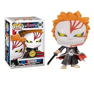 (1087 A) Funko POP Animation BLEACH Kurasaki Ichigo ICHIGO 1087#Vinyl Dolls Figure Collection Mo