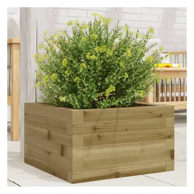 vidaXL Garden Planter Outdoor Flower Pot Planter Pot Impregnated Wood Pine