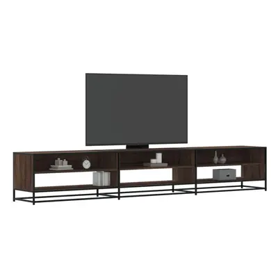 vidaXL TV Cabinet TV Stand Media Cabinet TV Unit Brown Oak Engineered Wood