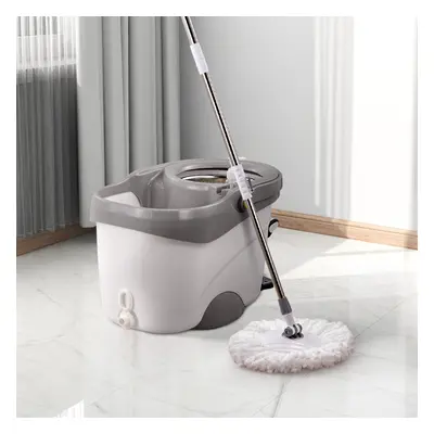 Hands-free Foot-operated Pedal Rotating Cleaning Mop Bucket Set