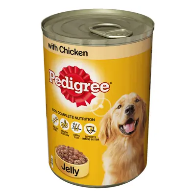 Pedigree Can Jelly Chicken 385g (Pack of 12)