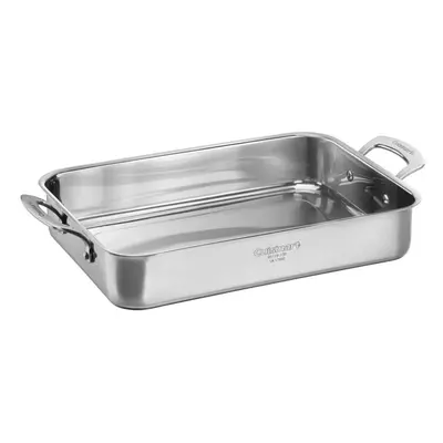 Cuisinart Forever Stainless Collection Multi-Use Roasting Pan 13.5 Inch Stainless Steel