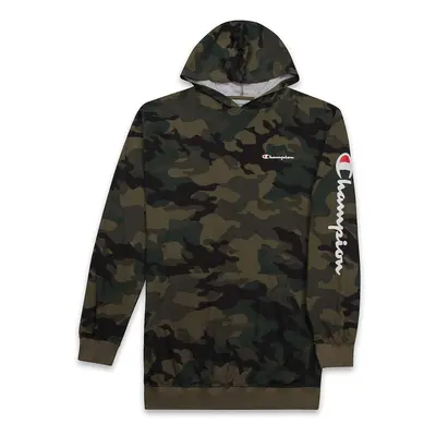 Champion Mens Big & Tall Long Sleeve Pullover Jersey Hoodie Fig Camo