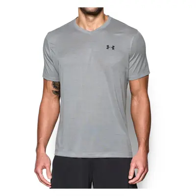 Under Armour Men's Tech V-Neck T-Shirt Overcast Gray (941)/Anthracit