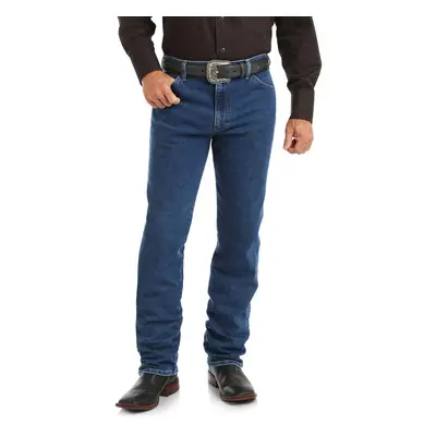 Wrangler Men's Cowboy Cut Active Flex Original Fit Jean Stonewash