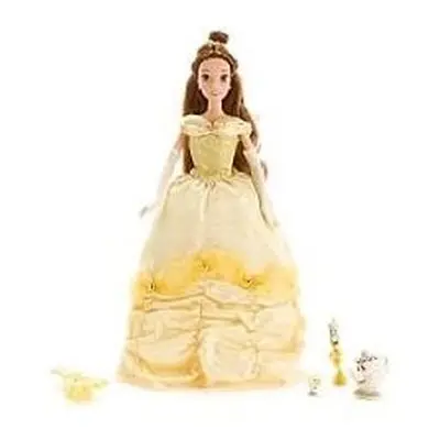 Disney Belle Classic Doll with Lumiere and Mrs Potts and Chip