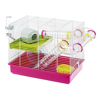 Ferplast Laura Small Hamster Cage Fun & Interactive Cage Measures 18.