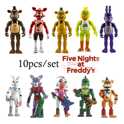 Set of FNAF Action Figures Five Nights at Freddy