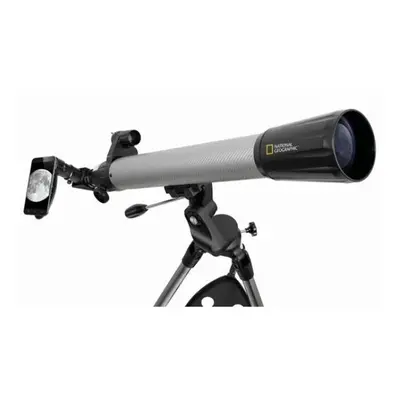 National Geographic 80-40071CF CF700SM Telescope with Phone Adapter Silver CF