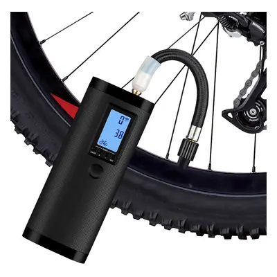 3 in LCD Display Electric Auto Car Pump Motorcycle Bike Truck Bicycle USB Rechargeable Mini Air 