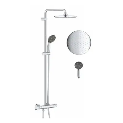 GROHE Vitalio Start | Shower System with Thermostatic Mixer | Wate