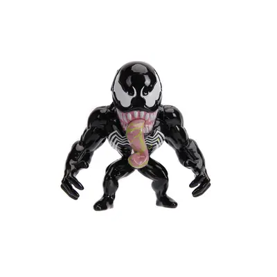 JADA Toys Marvel Spider-Man Venom Metals Die-Cast Collectible Toy Figure Black with Slime