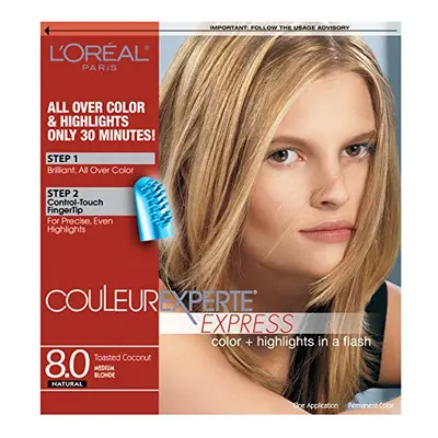 L'Oreal Paris Couleur Experte 2-Step Home Hair Color and Highlights Ki