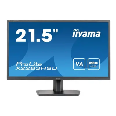 iiyama ProLite X2283HSU-B1 - LED monitor - 22" (21.5" viewable) - x Full HD (1080p) @ Hz - VA - 