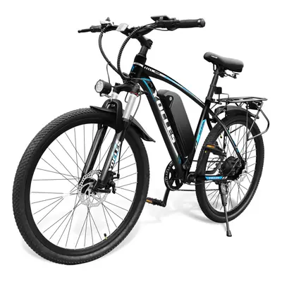 (2601-Black) 26" Electric Bike for Adults, 250W Motor Commuter Ebike, Electric Mountain Bike wit