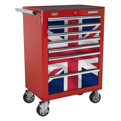 APTBG05 Toolbox Graphics stickers Pack - Union Jack, Red