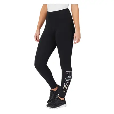 Fila Womens Cotton Leggings (Black X-Large)